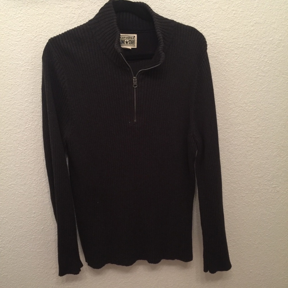 Converse men’s black sweater size large